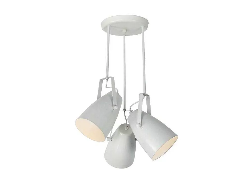 Lustre*TOSEL Suspensao Larsen Metal Conjunto Preto D40 X H100 Cm
