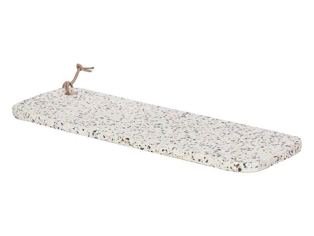Louça E Utensílios De Cozinha*OZAIA Tabua De Corte Em Terrazzo - L. 47 X P. 15 - Multicolorido - Joana