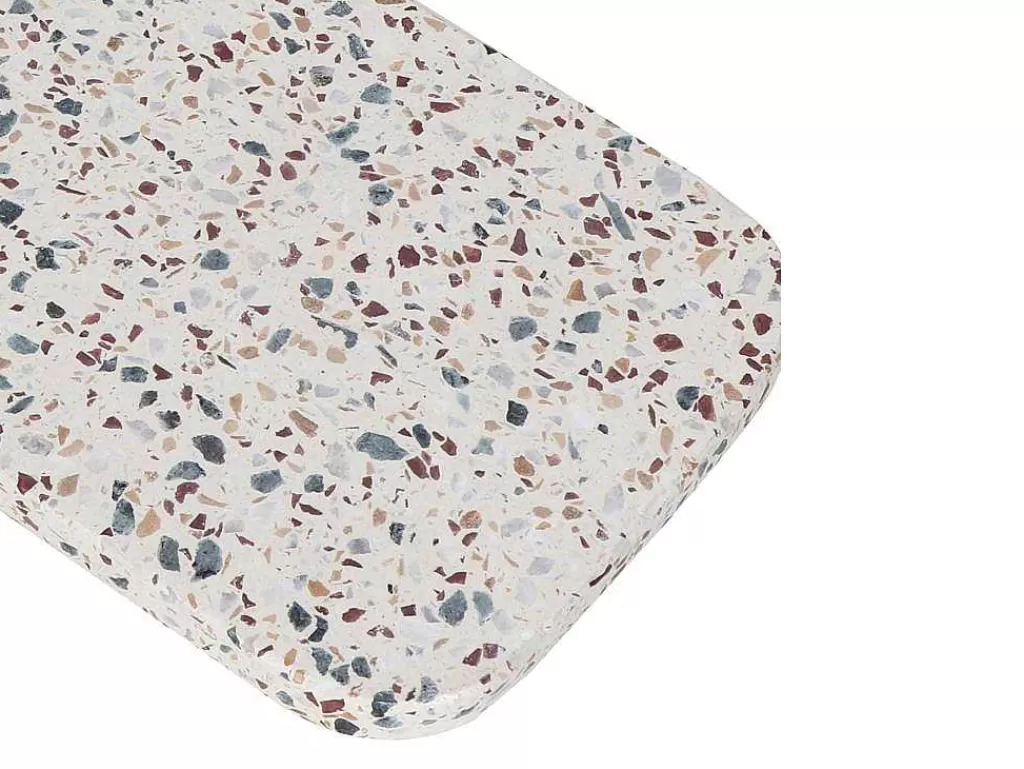 Louça E Utensílios De Cozinha*OZAIA Tabua De Corte Em Terrazzo - L. 47 X P. 15 - Multicolorido - Joana