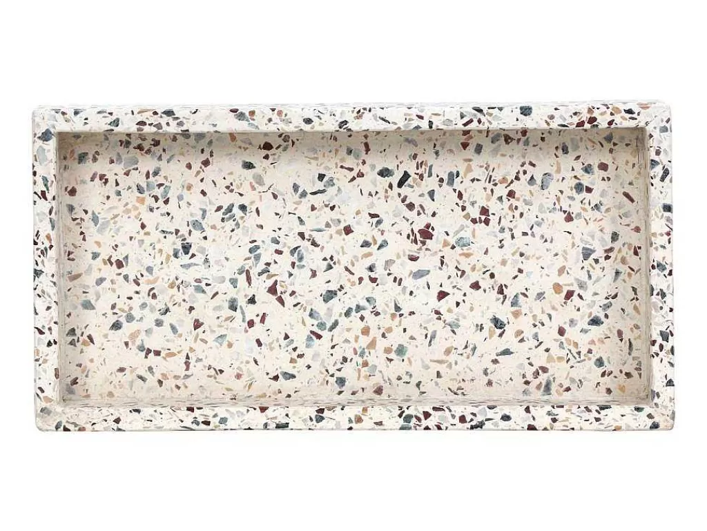 Louça E Utensílios De Cozinha*OZAIA Tabuleiro De Terrazzo - L.30 X P.15 X A. 4 Cm - Multicolorido - Joana