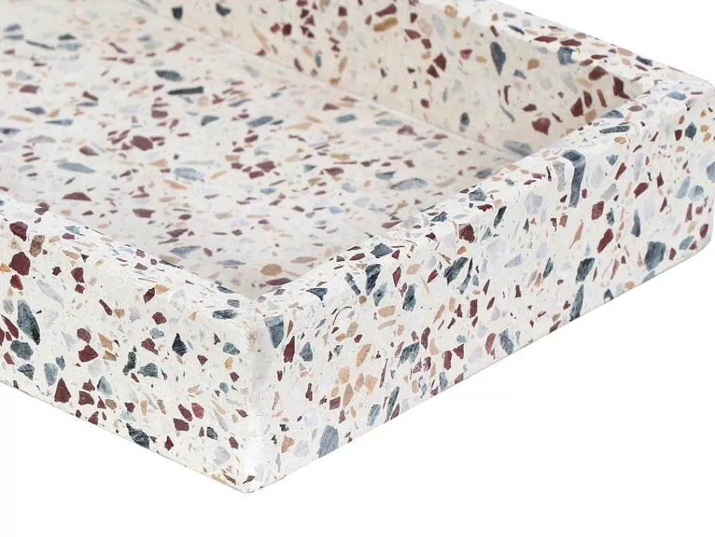 Louça E Utensílios De Cozinha*OZAIA Tabuleiro De Terrazzo - L.30 X P.15 X A. 4 Cm - Multicolorido - Joana
