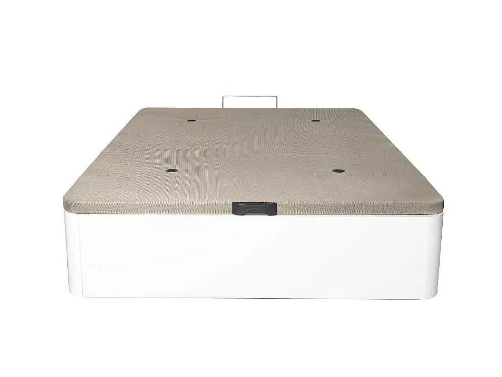 Cama De Adulto*Saldosystocks Tampa Estofada Dobravel Para Canape Madeira 3D 25 Branco 135X190Cm Atenas