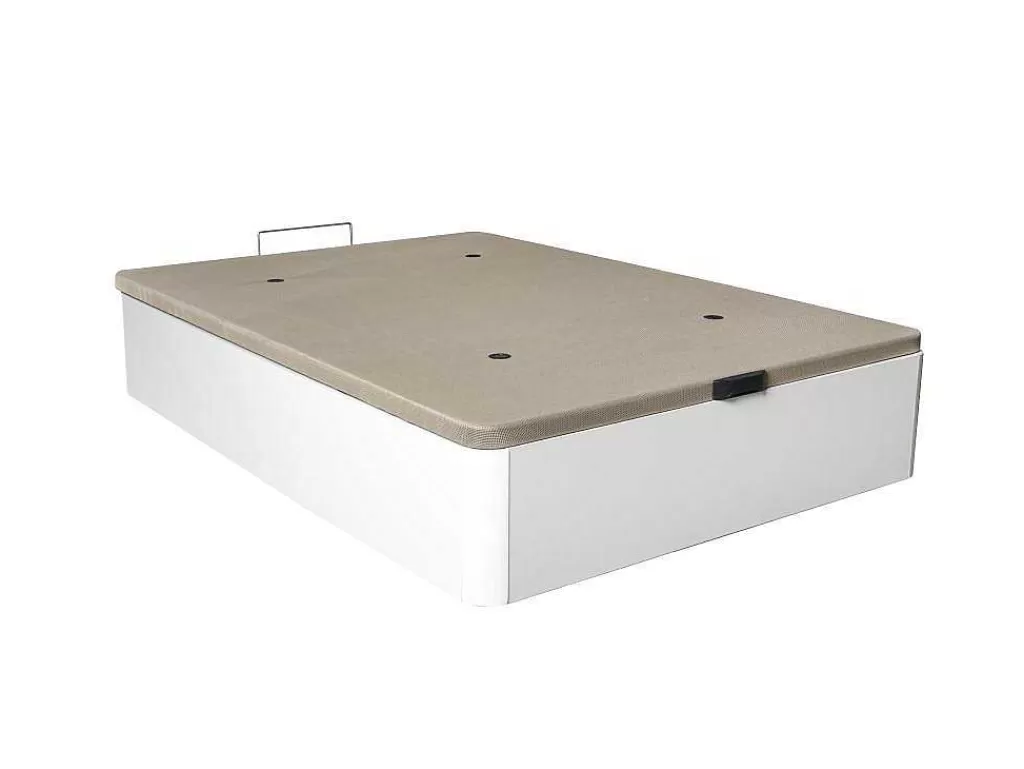 Cama De Adulto*Saldosystocks Tampa Estofada Dobravel Para Canape Madeira 3D 25 Branco 135X190Cm Atenas