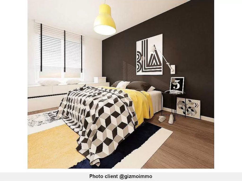 Tapete De Sala*OZAIA Tapete Camden - Poliester - 160 X 230 Cm - Mostarda, Azul-Marinho, Cinza