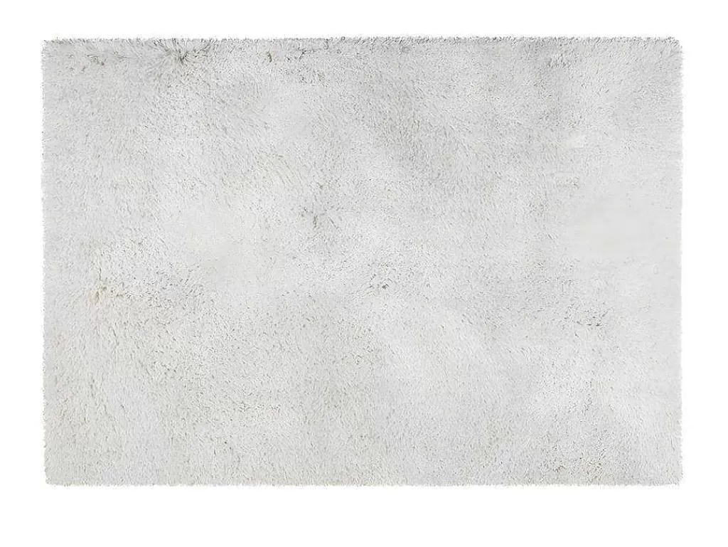 Tapete Shaggy*OZAIA Tapete Com Pelo Em Microfibra Harvey - Poliester - Branco - 160X230 Cm