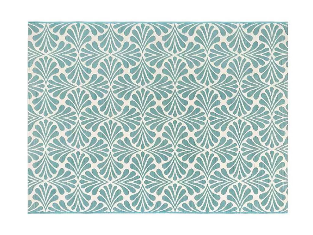 Decoração De Jardim*OZAIA Tapete De Interior Ou De Exterior 150 X 200 Cm Azul-Claro - Coquilla