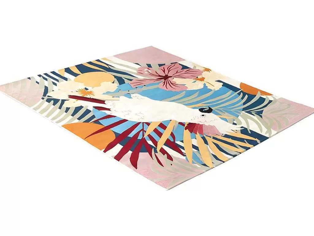 Decoração De Jardim*OZAIA Tapete De Interior Ou De Exterior Etnico De 150 X 200 Cm Multicolor - Perroco