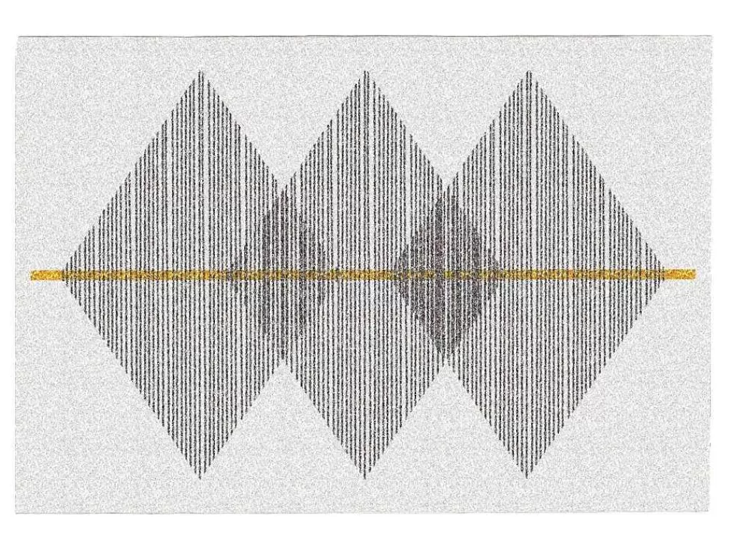 Tapete Grande*OZAIA Tapete Geometrico 160 X 230 Cm Branco E Cinzento - Nimiria