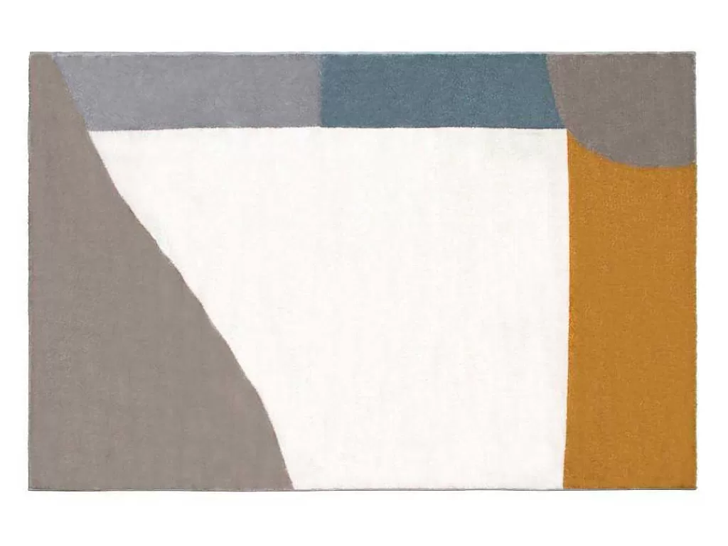 Tapete Escandinavo*OZAIA Tapete Geometrico 160 X 230 Cm Em Polipropileno Multicolor - Saria