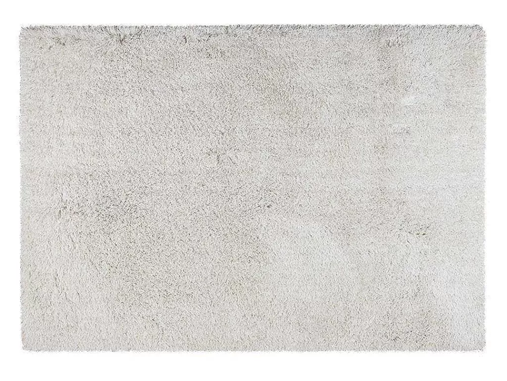 Tapete Shaggy*OZAIA Tapete Shaggy De Pelos Compridos Microfibra 120X170 Cm Branco - Harvey