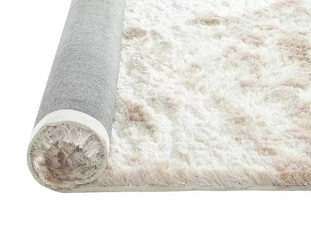 Tapete De Sala*OZAIA Tapete Shaggy De Pelos Compridos Ultramacio 200X290 Cm Bege - Dolce