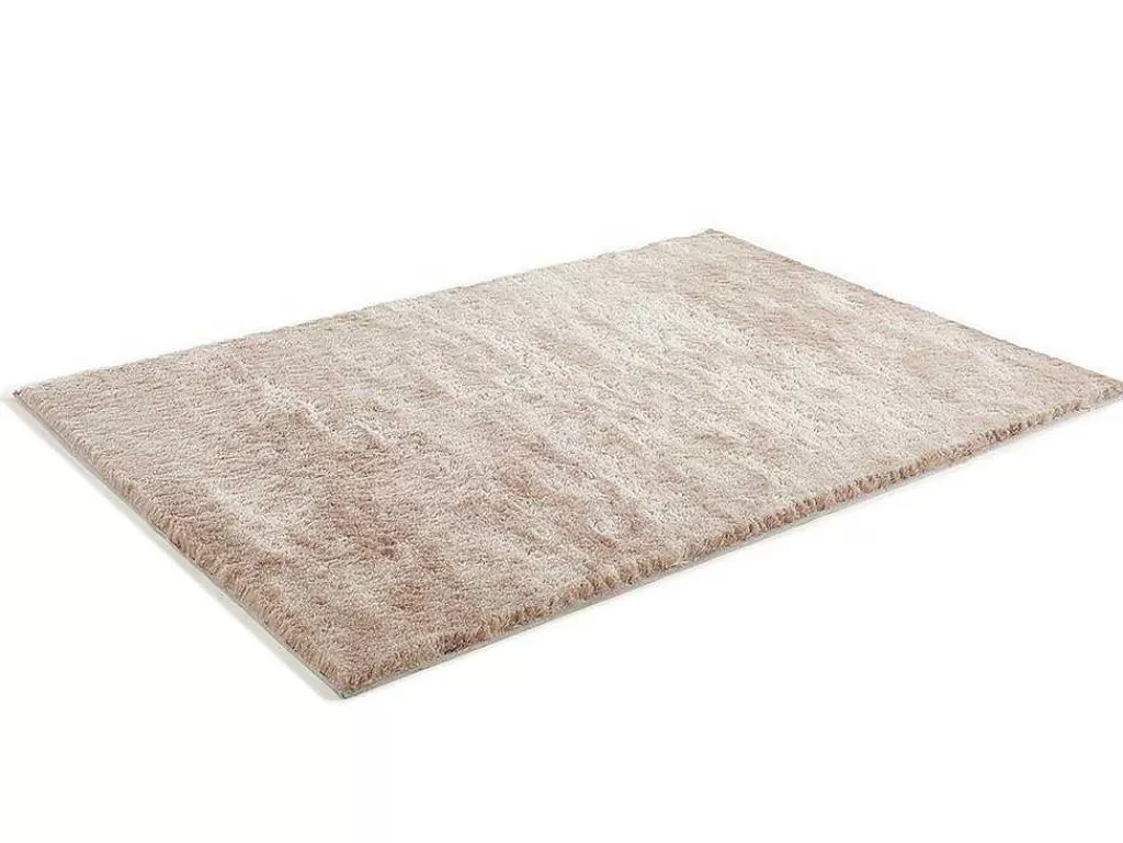 Tapete De Sala*OZAIA Tapete Shaggy Dolce Taupe Reflexo Bege - Poliester - 120*170 Cm