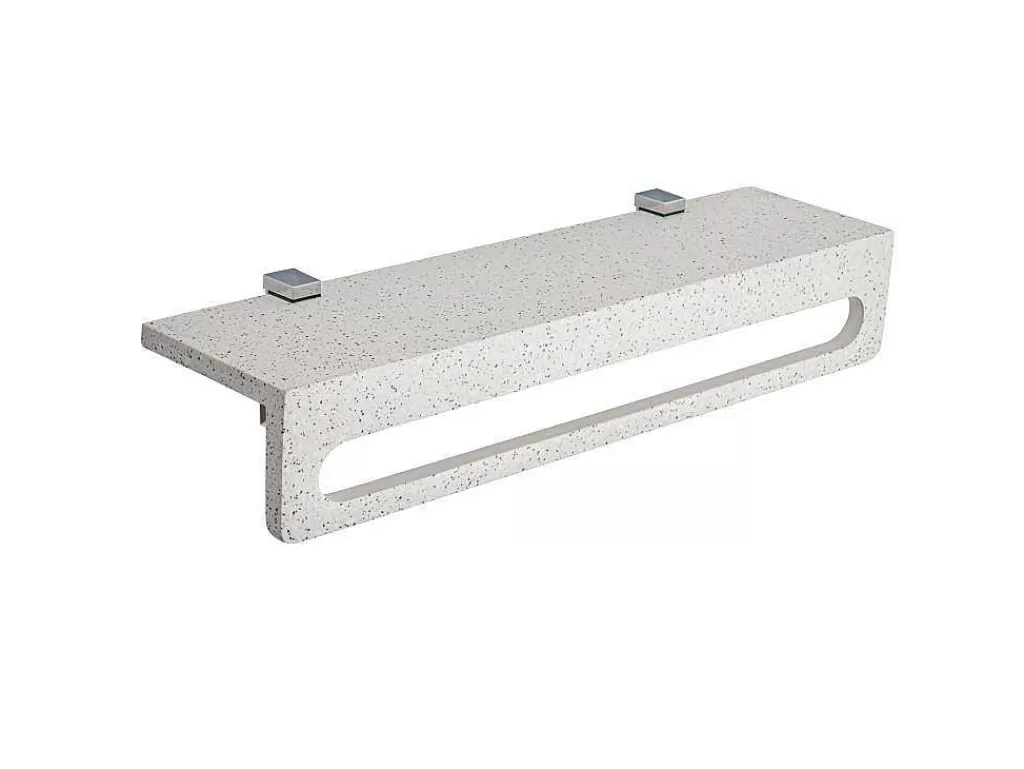 Promoções Casa De Banho & Bem-Estar*Vente-unique Toalheiro De Parede Em Terrazzo 59,8 X 15 X 11 Cm - Stochi