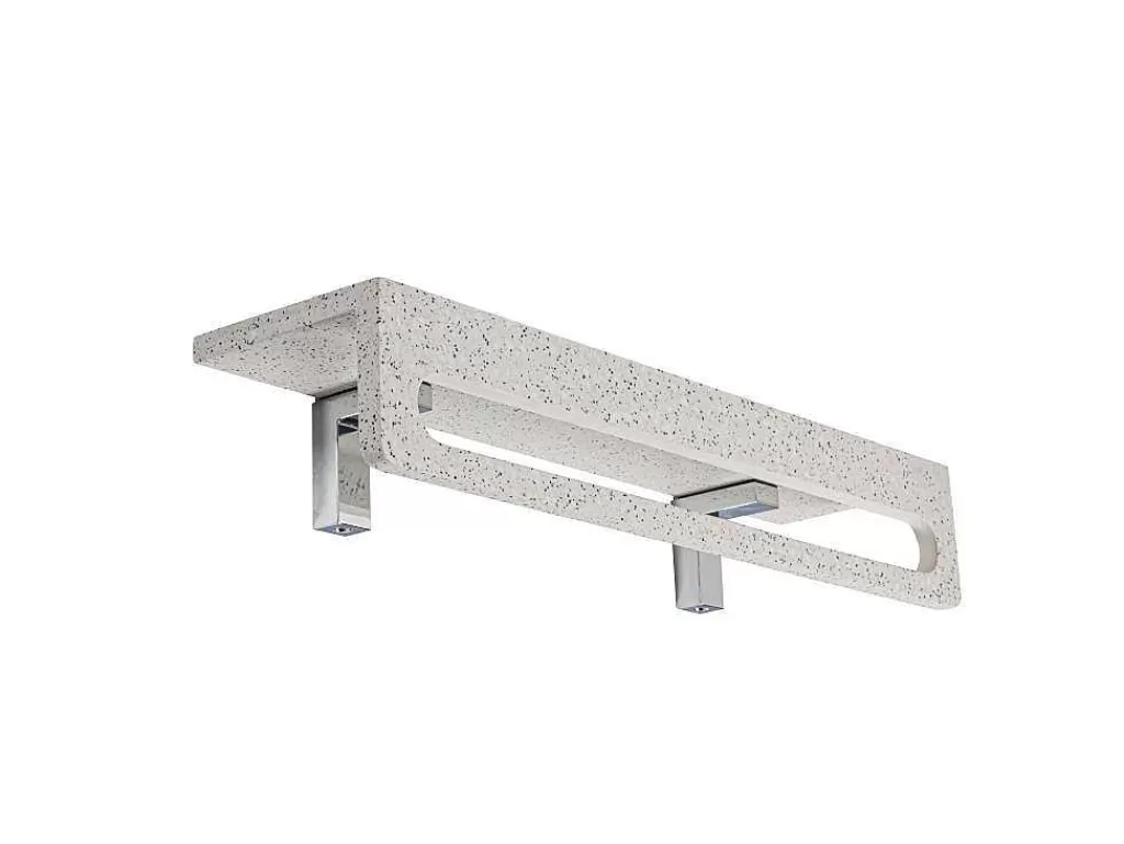 Promoções Casa De Banho & Bem-Estar*Vente-unique Toalheiro De Parede Em Terrazzo 59,8 X 15 X 11 Cm - Stochi