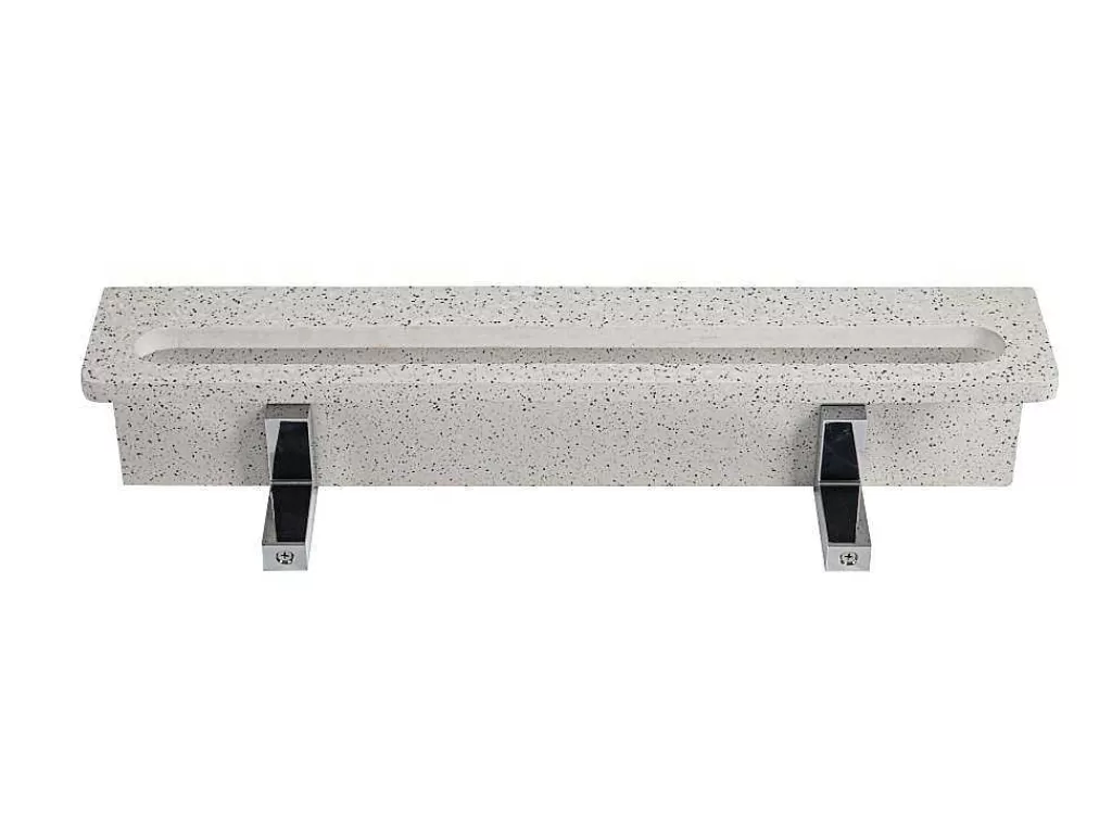 Promoções Casa De Banho & Bem-Estar*Vente-unique Toalheiro De Parede Em Terrazzo 59,8 X 15 X 11 Cm - Stochi