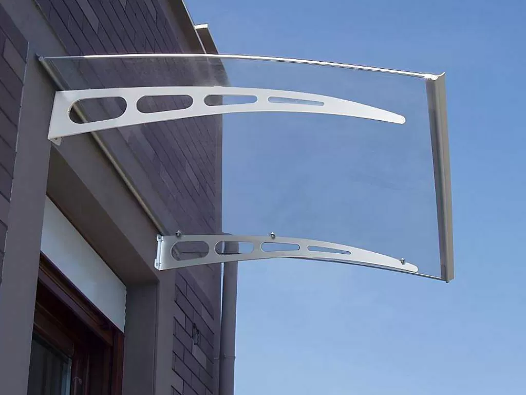 Cobertura De Porta*Vente-unique Toldo Reto Neona Em Aluminio 150 X 90 X 15 Cm