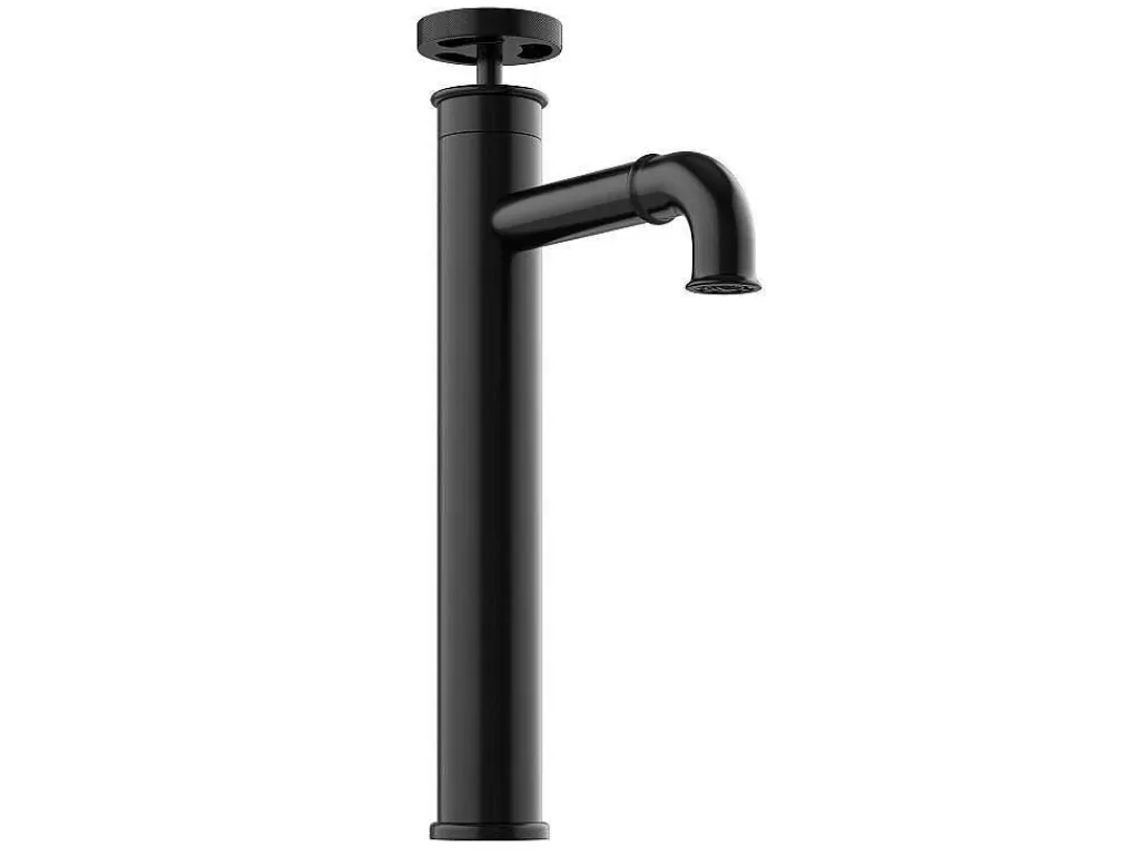 Torneira*Shower & Design Torneira Misturadora Mecanica Sobrelevada A30,3 Cm Preto Mate - Kodva