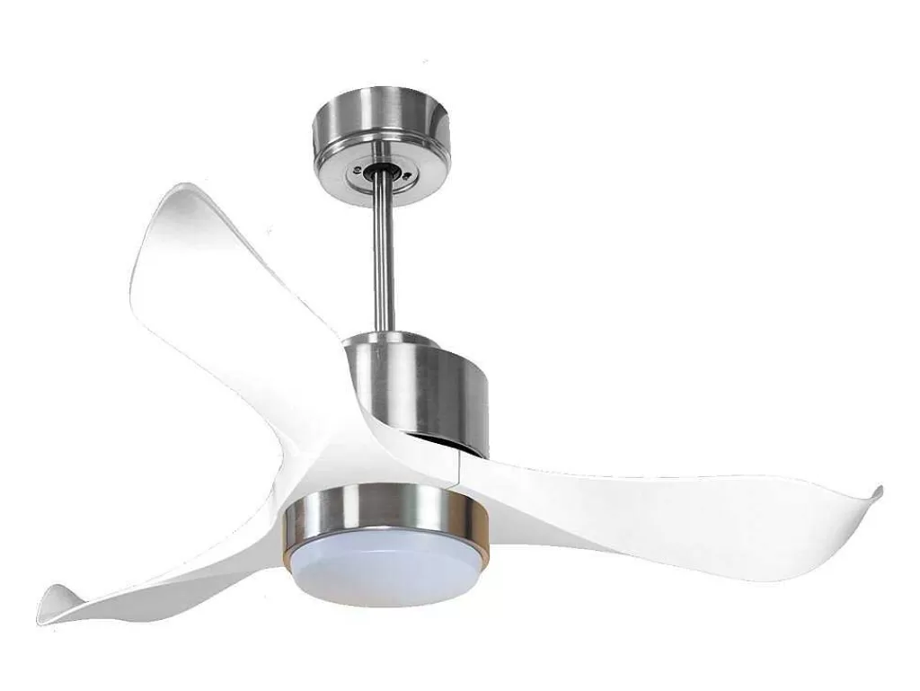 Ventilador*Purline Ventilador De Tecto Reversivel Termostato Regulavel Termostato Regulavel Wifi Motor Dc Tectos Inclinados 2/3 Laminas Memória Hypersilence
