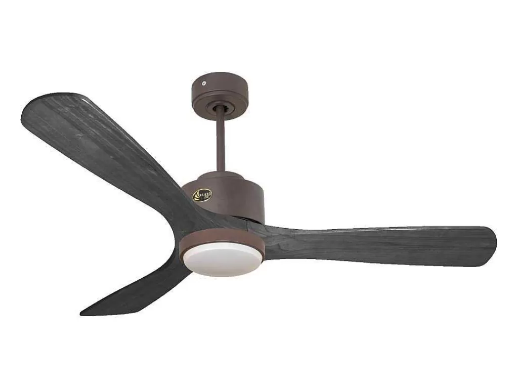 Ventilador*Purline Ventilador De Tecto Reversivel Termostato Regulavel Termostato Wifi Motor Dc Tectos Inclinados Controlo Remoto Luz De Tres Tons Memória Hipersilenciosa